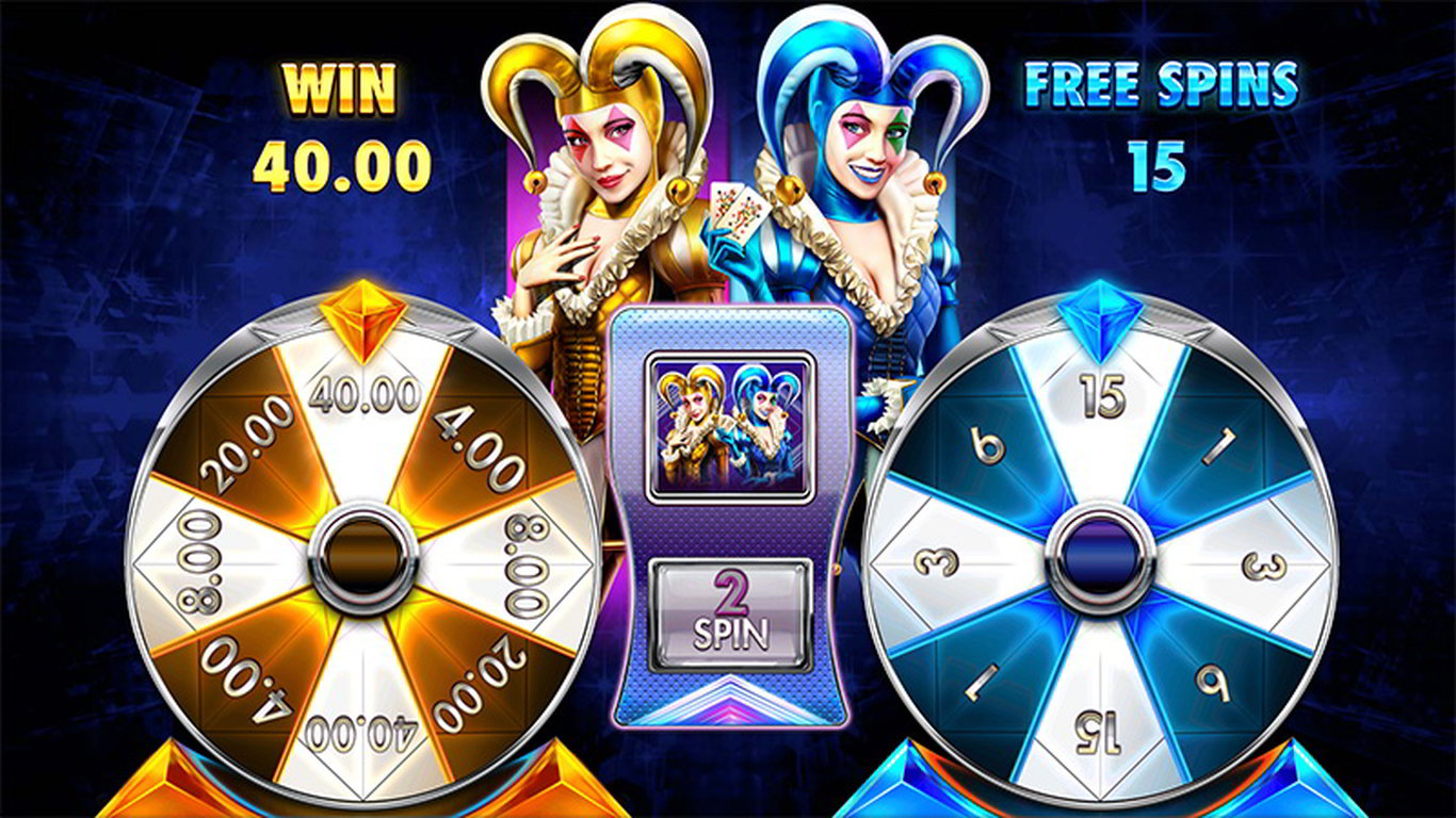 Free wheel fortune slot machine