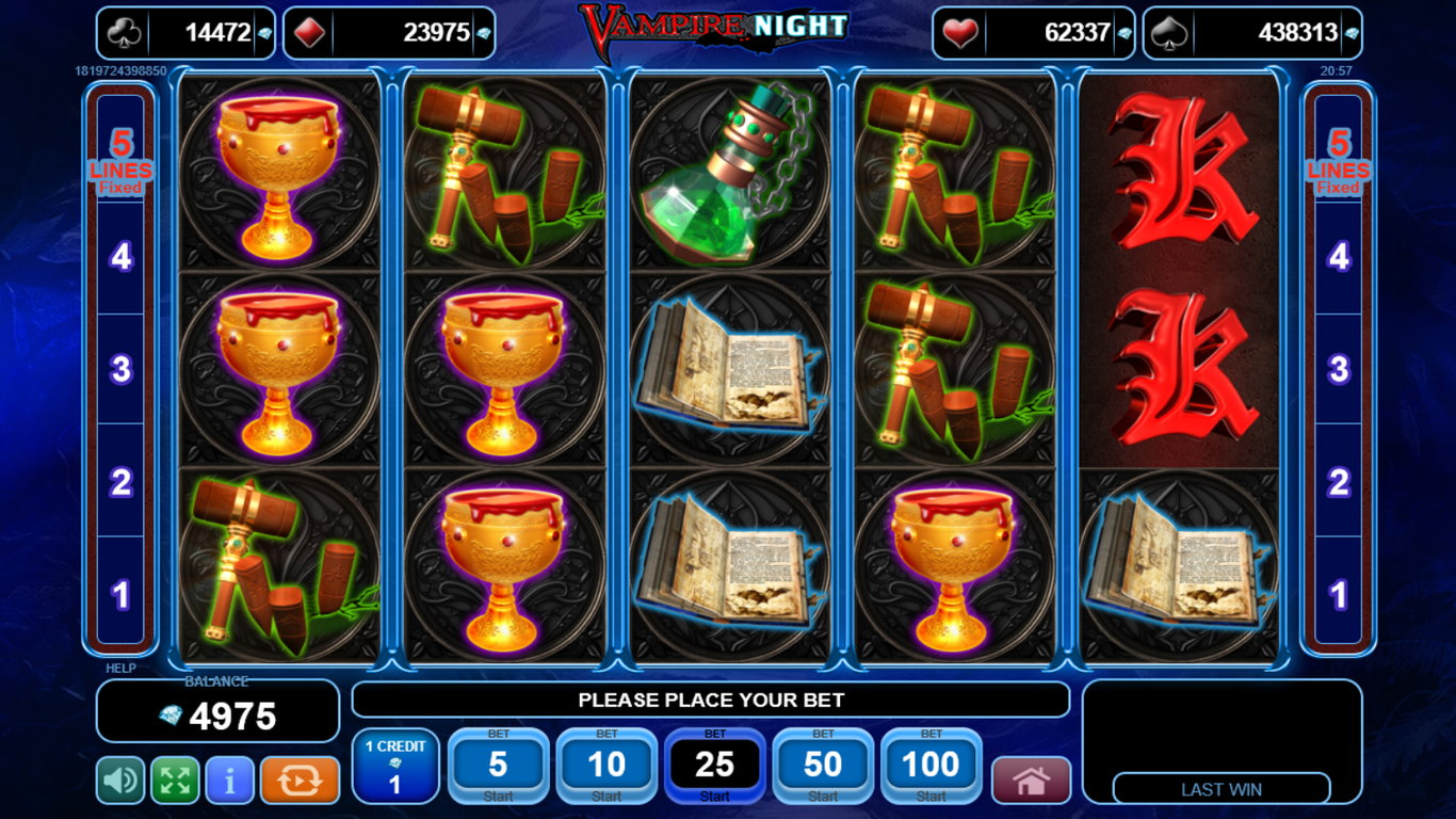 Vampire knight egt slot