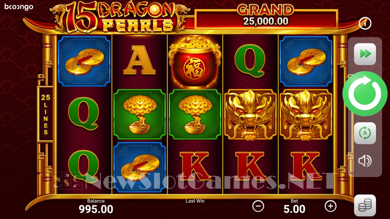 15 Dragon Pearls (Booongo) Slot Review & Free Play Casinos