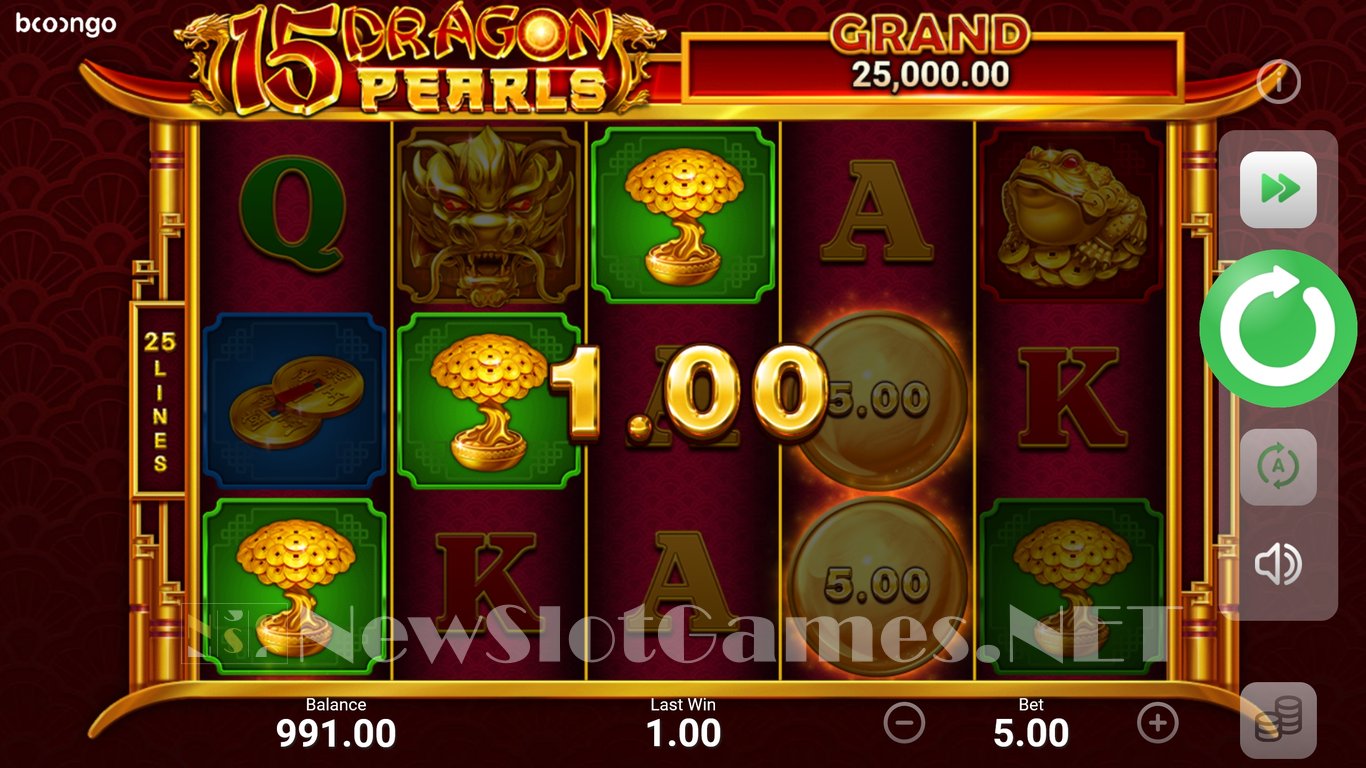 15 Dragon Pearls (Booongo) Slot Review & Free Play Casinos