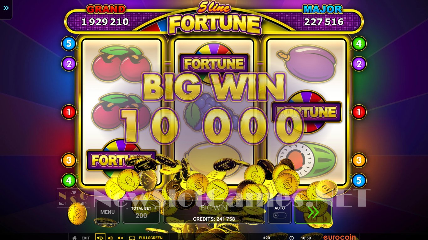 5 Line Fortune Slot (Greentube) Review 2024 & Demo Game