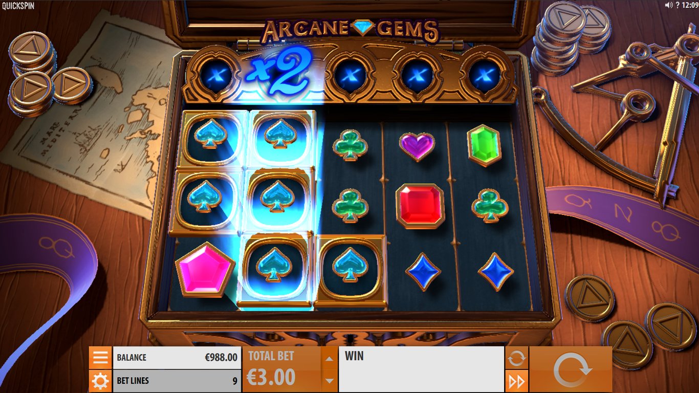 Arcane Gems Slot (Quickspin) Review 2023 & Free Demo Game