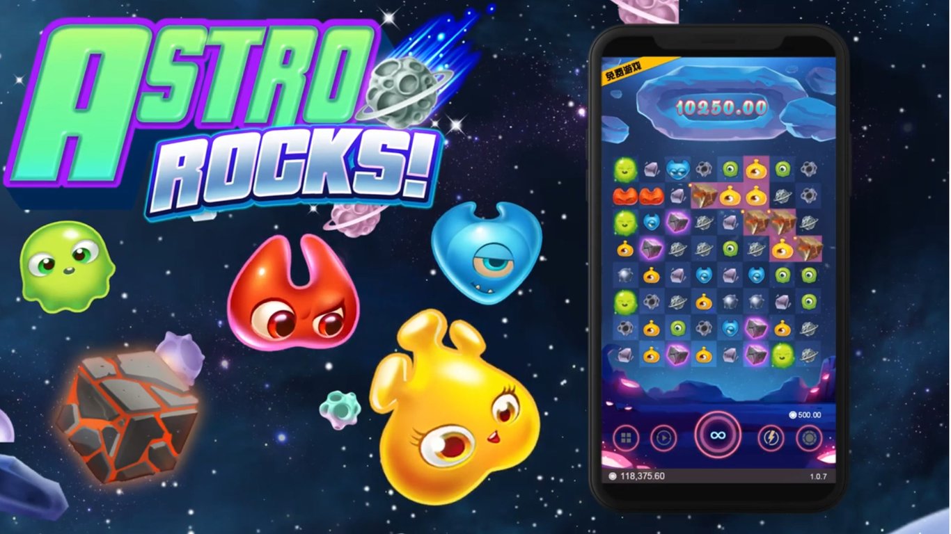 astro rocks slot