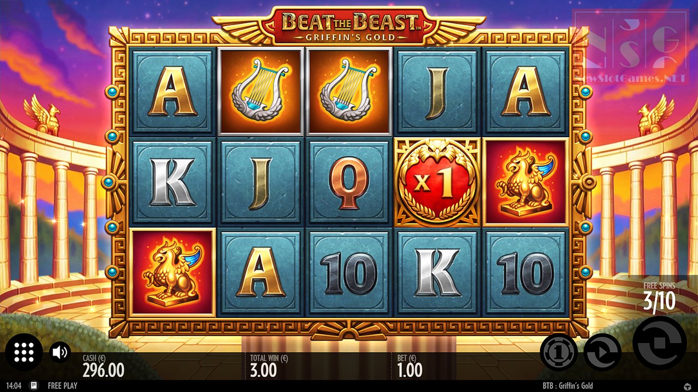 Beat the Beast Griffins Gold Slot (Thunderkick) Review 2024 & Demo Game