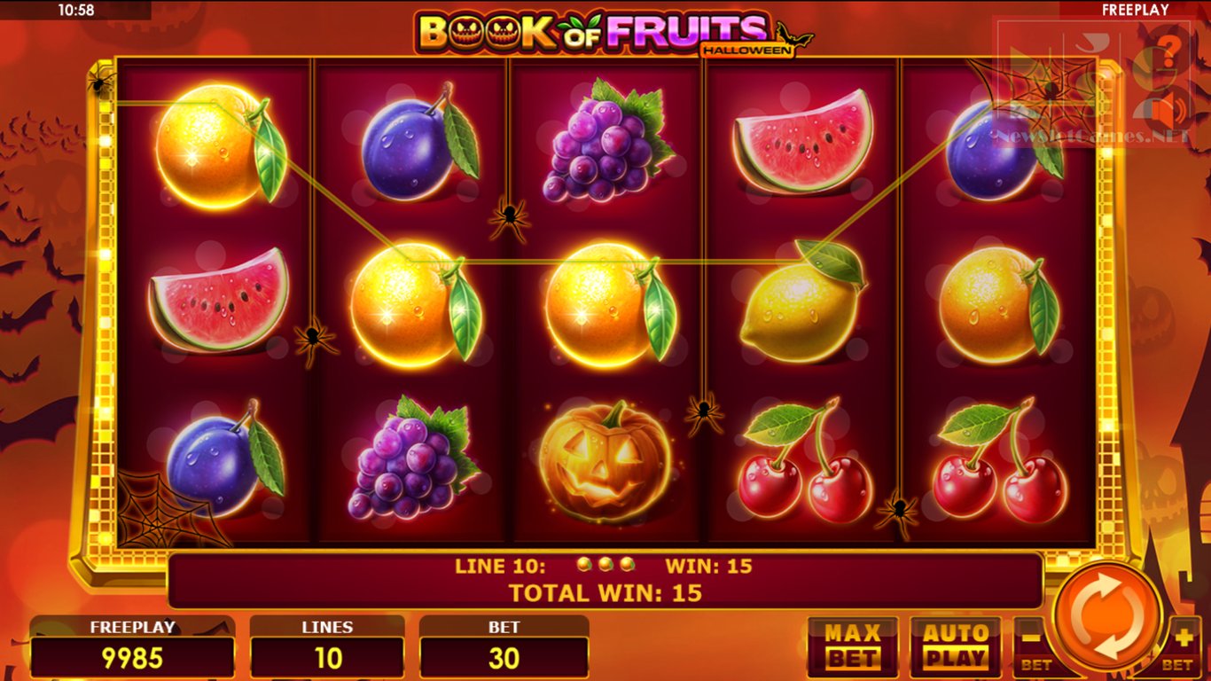 Slots con tema de frutas