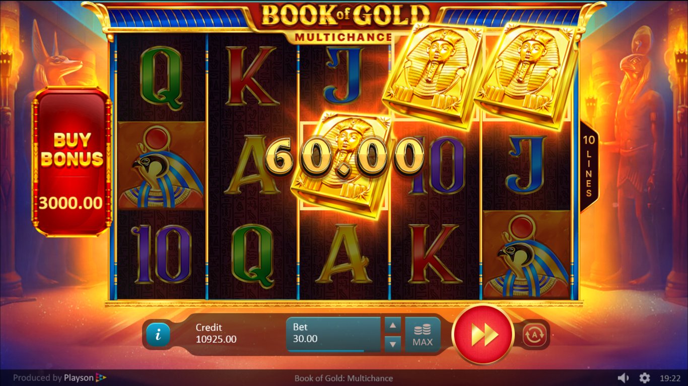 Book of Gold Multichance Slot (Playson) Review 2024 & Demo Game