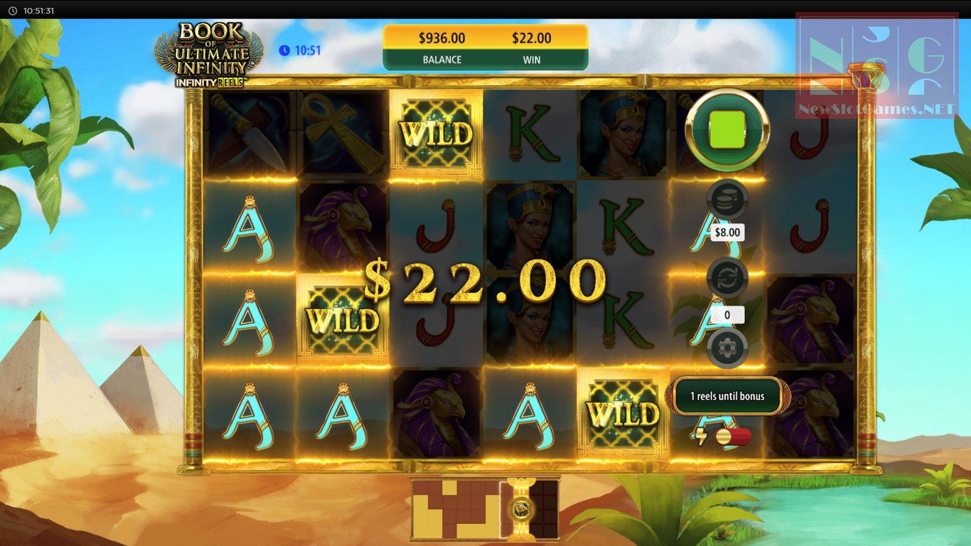 Book of Ultimate Infinity Slot - Review, RTP and Free Play Casinos - SG