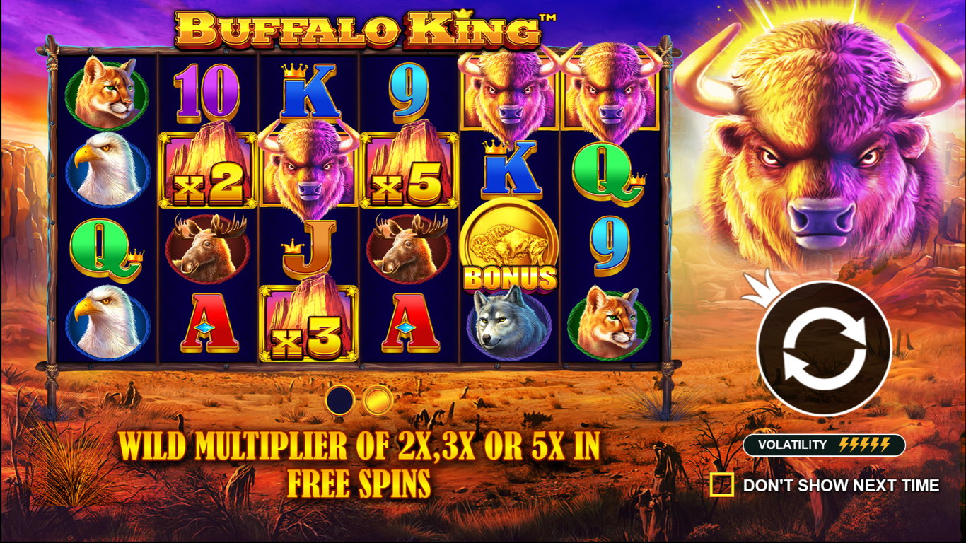 Buffalo King (Pragmatic Play) Slot Review &amp; Free Play Casinos