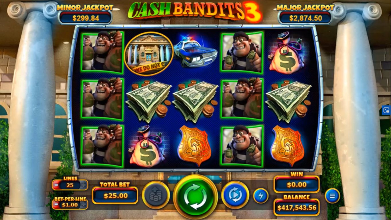 online casinos with cash bandit