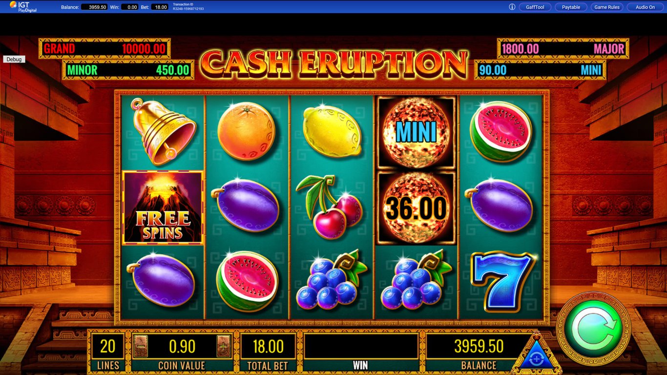 How to beat cash eruption slot machines