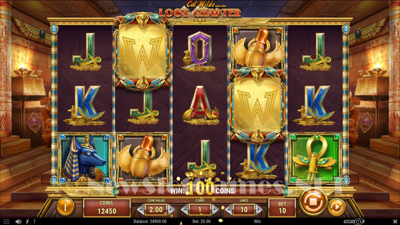 Cat Wilde and the Lost Chapter (Play N GO) Slot Review