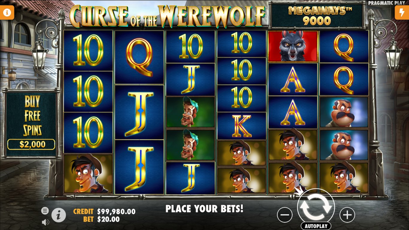 Curse of the Werewolf Megaways Slot (Pragmatic Play) Review 2024 & Demo ...