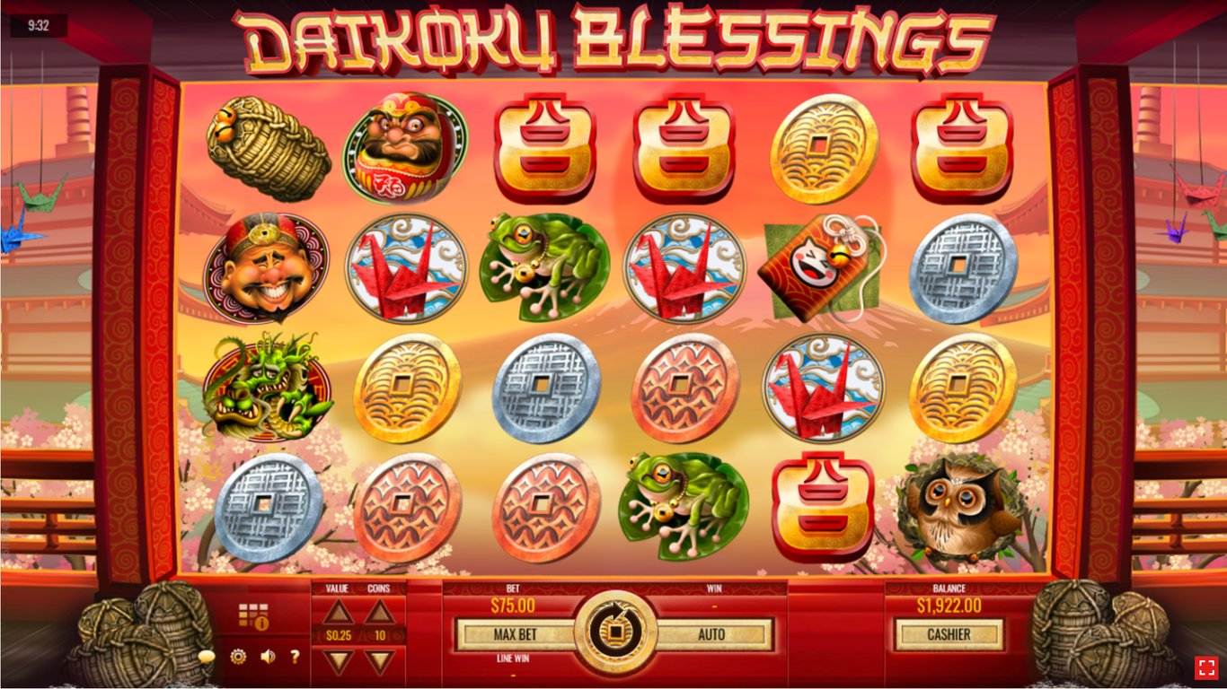 Daikoku Blessings (Rival Gaming) Slot Review, RTP and Bonuses