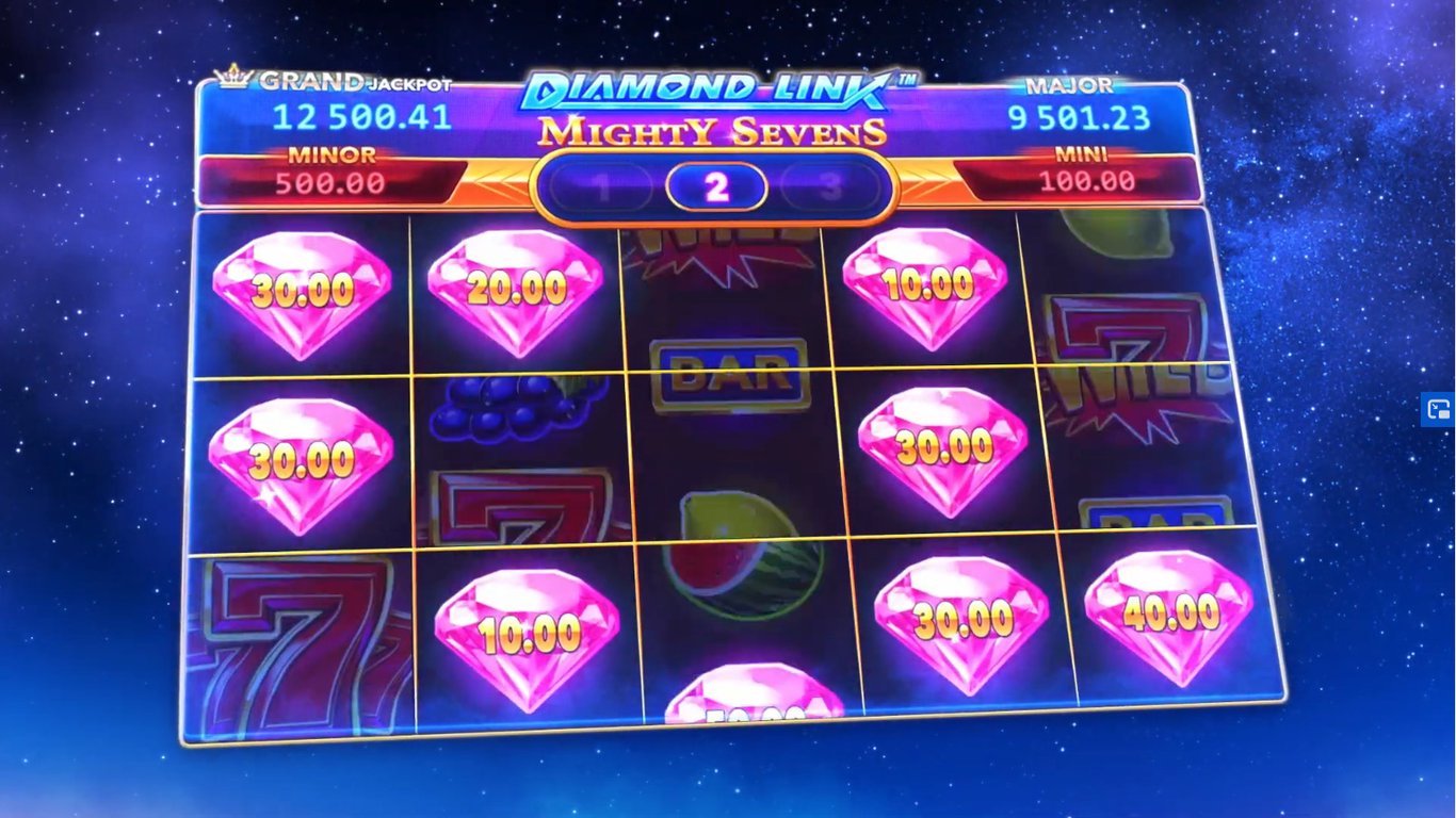 Diamond Cash: Mighty Sevens Free Online Slots free casino games you can win real money 