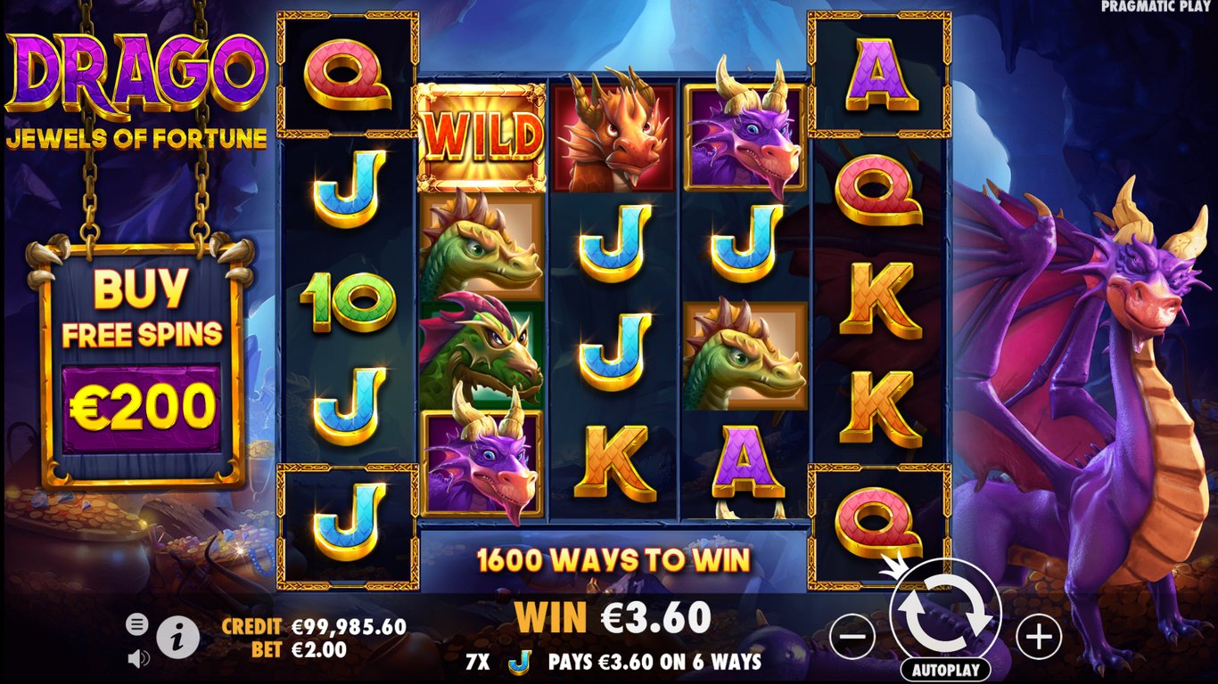 Drago Jewels of Fortune Slot Review, RTP and Free Play