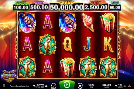 Grand Circus Lucky Extra Break Slot (Ainsworth) Review 2024 & Demo Game