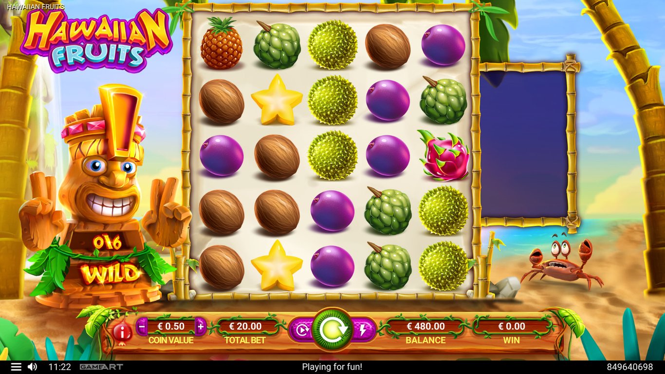 Hawaiian Fruits Slot (GameArt) Review 2024 & Demo Game