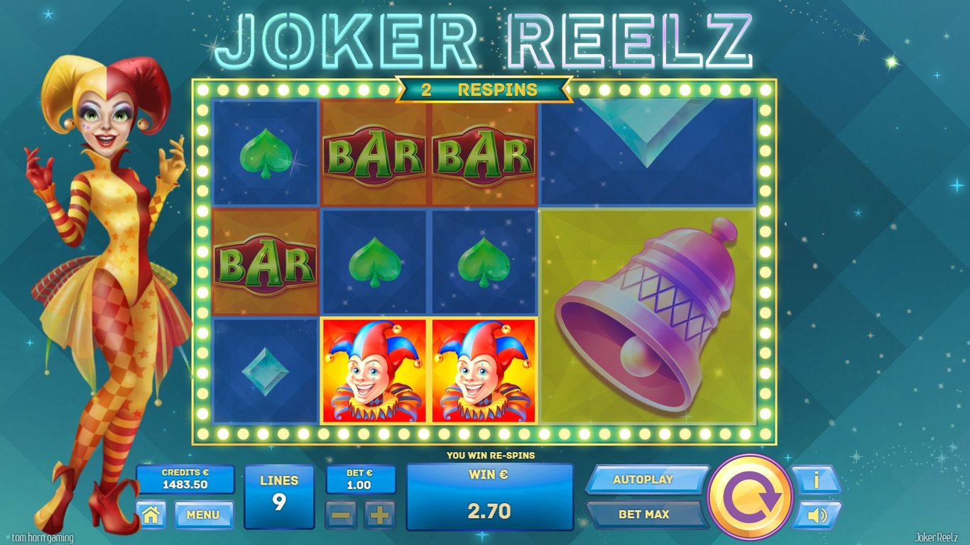 Joker Reelz (Tom Horn) Slot Review & Free Play Casinos