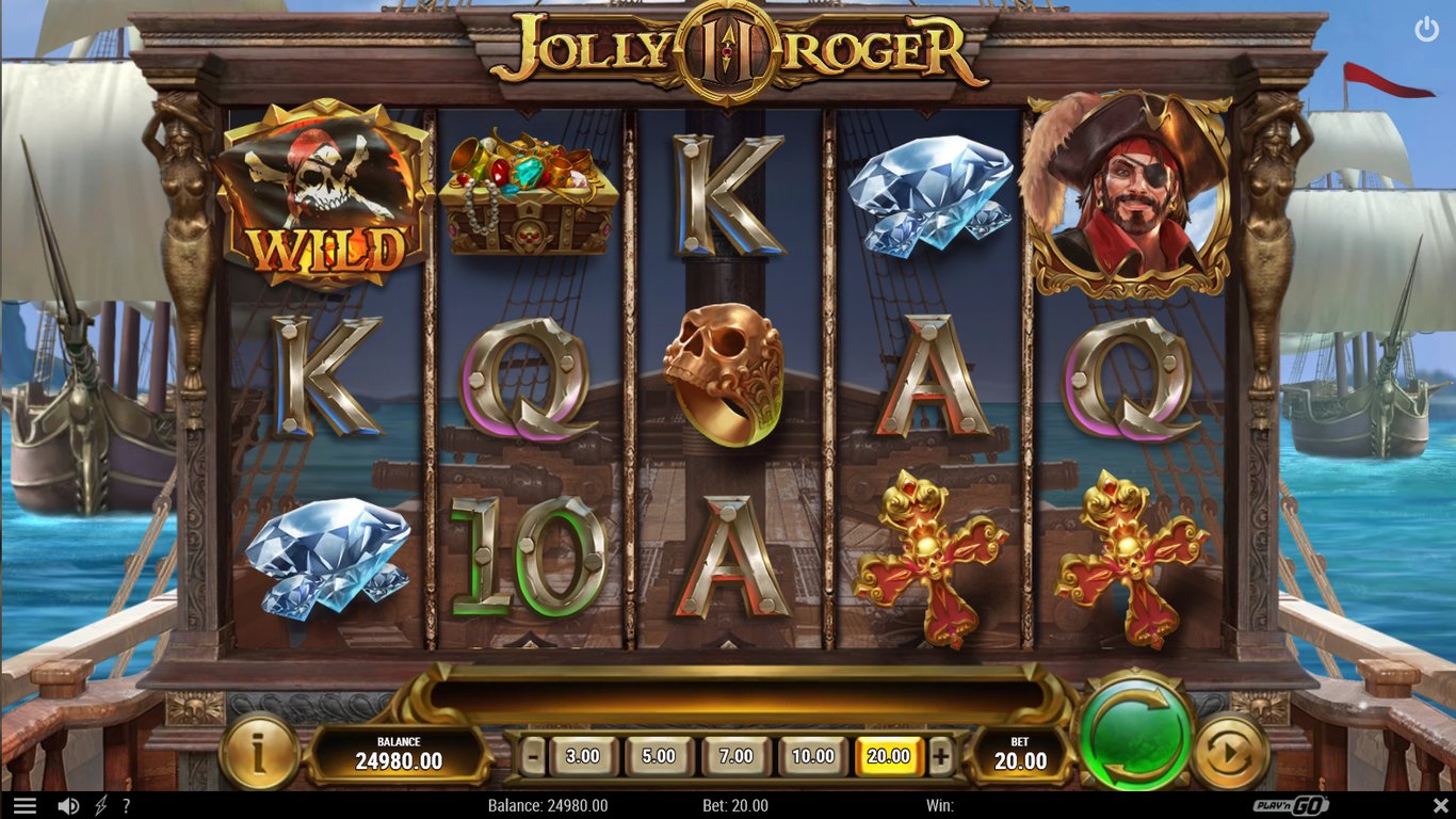 jolly roger slot machine game