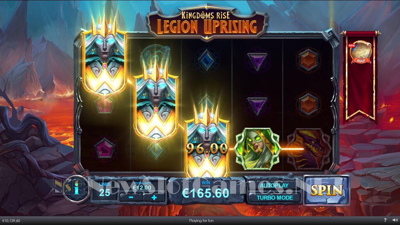 Kingdoms Rise Legion Uprising Slot (playtech) Review 2024 & Demo Game