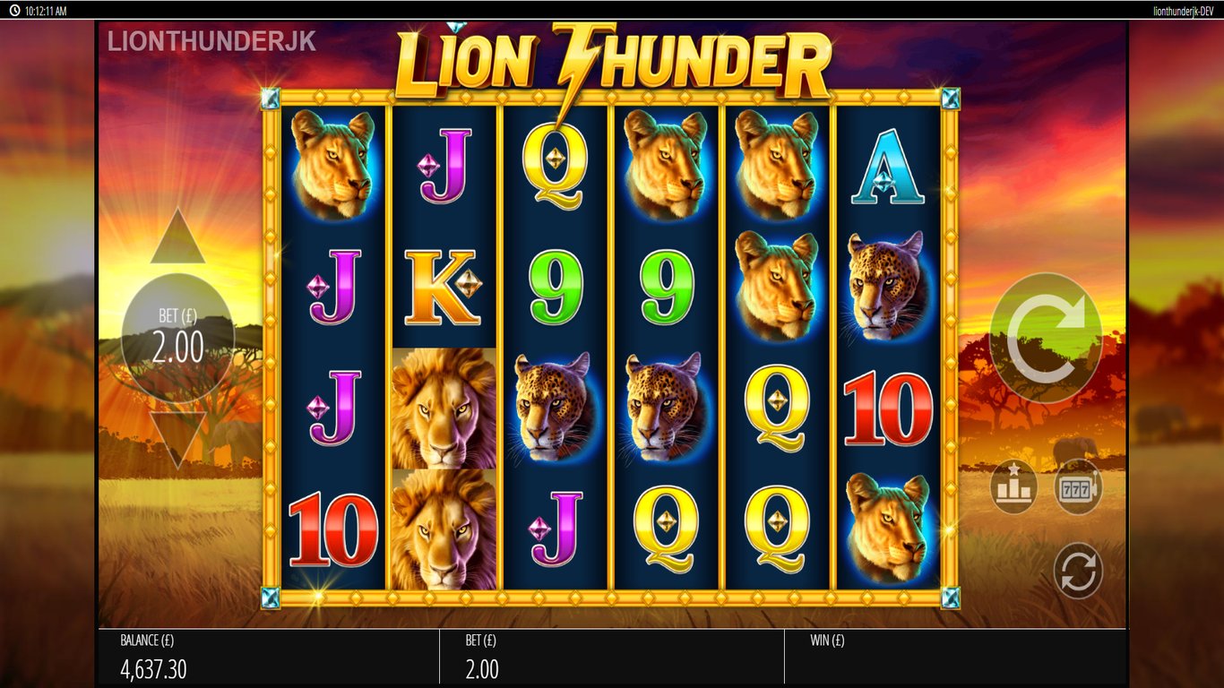 Lion Thunder Slot (Blueprint Gaming) Review 2024 & Demo Game