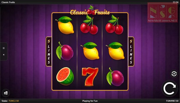 classic fruit slot machine