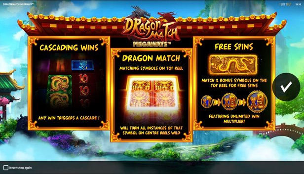 dragon match megaways slot