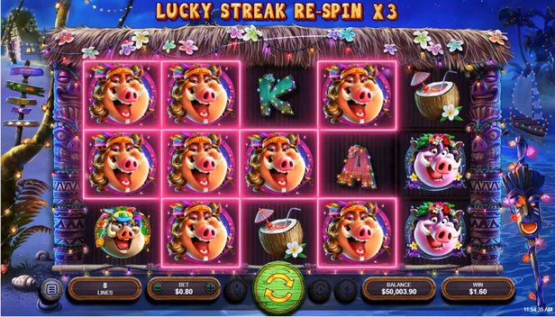 wild hog luau slot