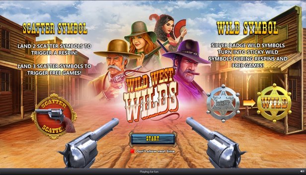 wild west wilds slot