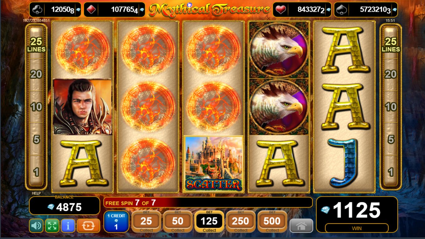 Mythical Treasure Slot (Amusnet) Review 2024 & Demo Game