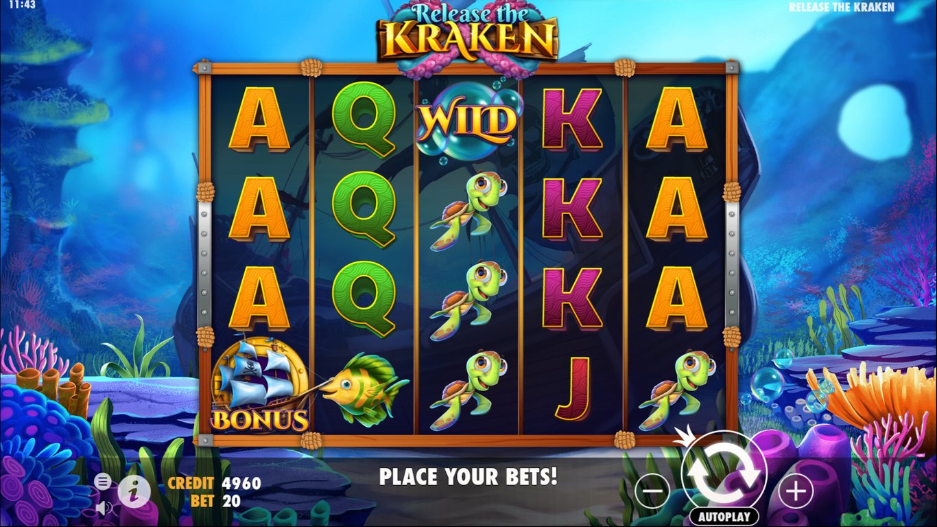 Release the Kraken Slot - Review, RTP and Free Play ...