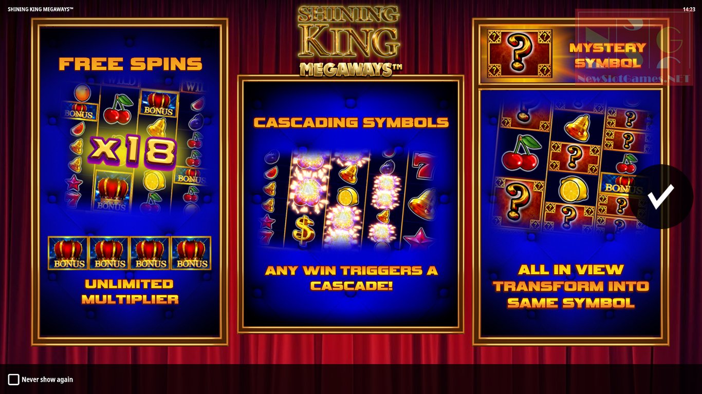 shining king slot free play