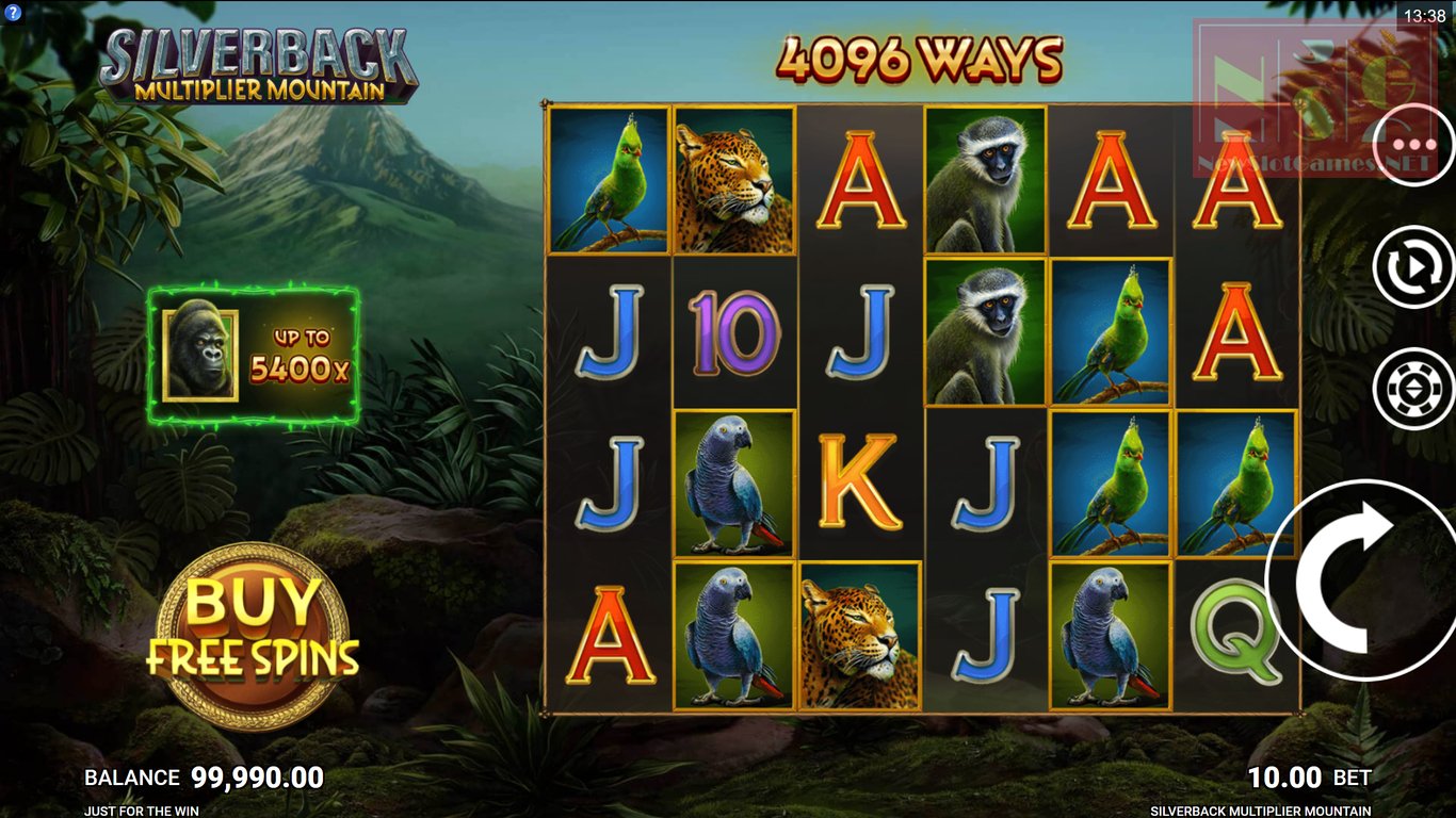 Silverback: Multiplier Mountain Slot (Microgaming) Review 2024 & Demo Game