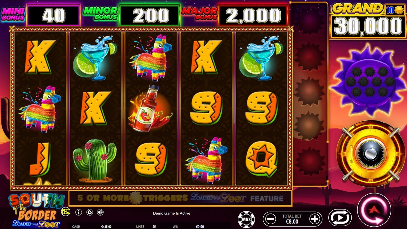 South of the Border Slot (Ainsworth) Review 2024 & Demo Game