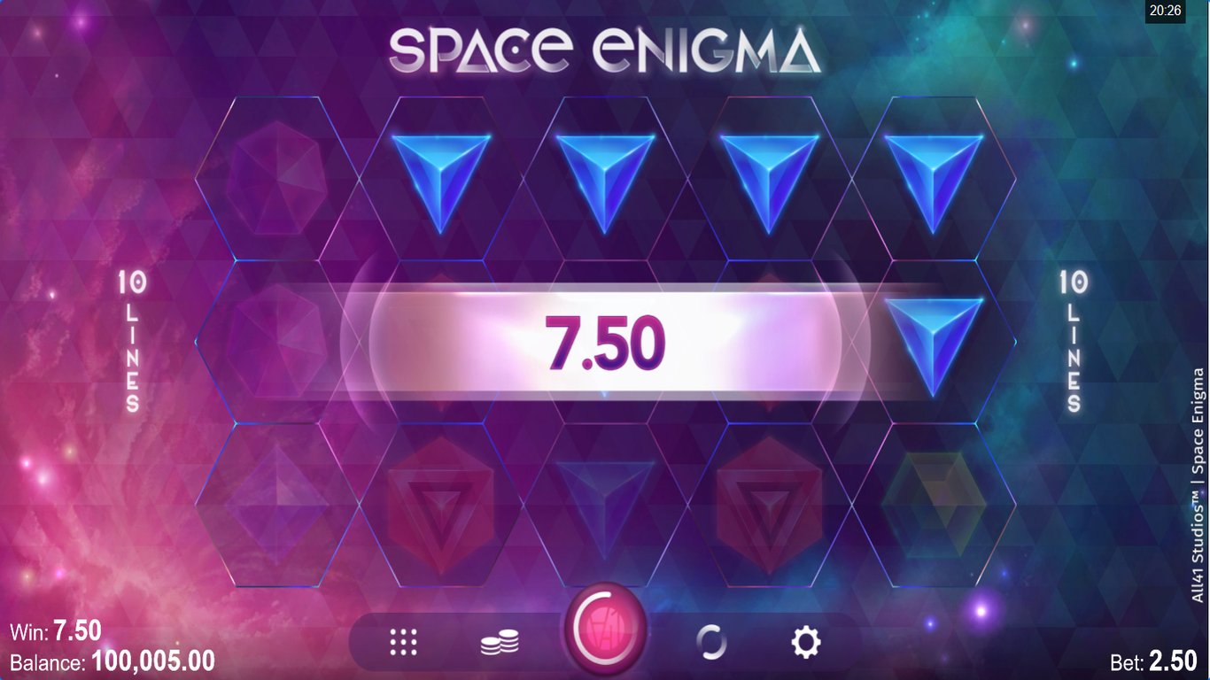 Space Enigma Slot (Microgaming) Review 2024 & Demo Game