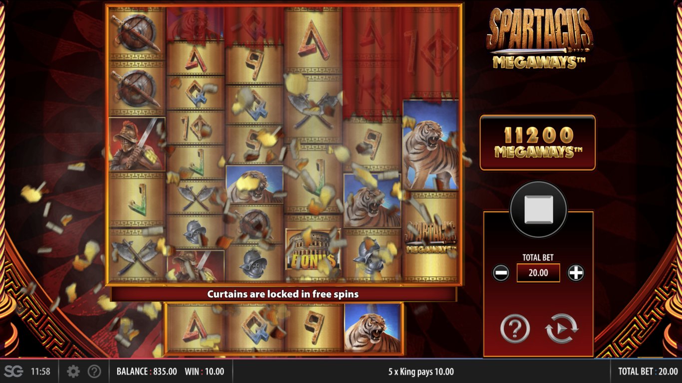 spartacus online free slots