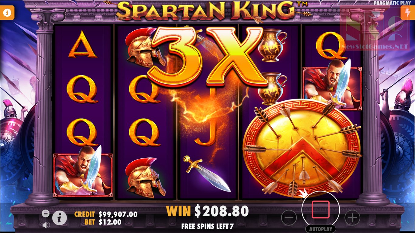 Spartan King Slot (Pragmatic Play) Review 2024 & Demo Game