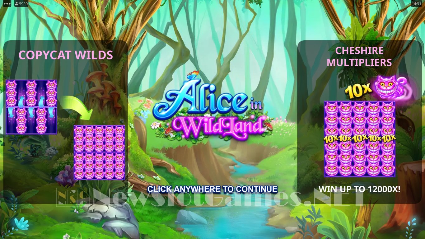 Play alice in wonderland slot online free