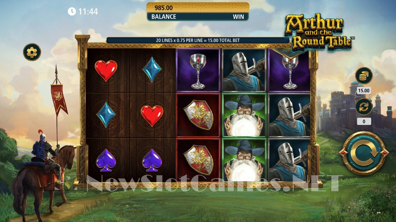 Arthur and the Round Table Slot (WMS) Review 2024 & Demo Game