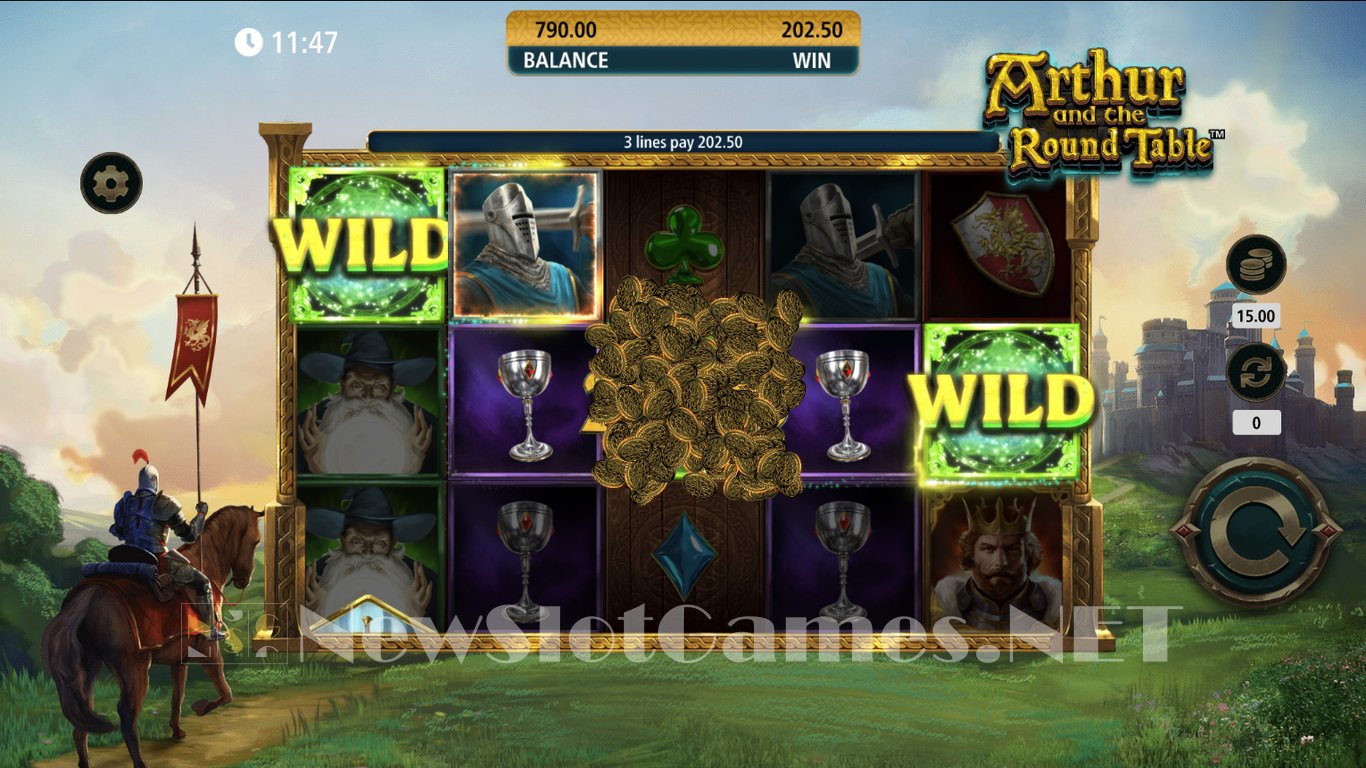 Arthur and the Round Table Slot (WMS) Review 2024 & Demo Game