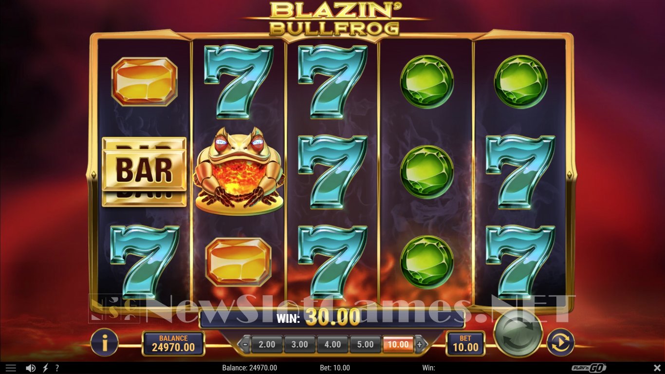 Blazin Bullfrog Slot (Play'n GO) Review 2024 & Demo Game