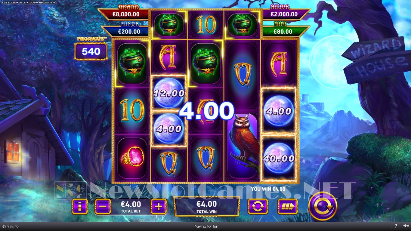 Blue Wizard Megaways Slot (Playtech) Review 2024 & Demo Game