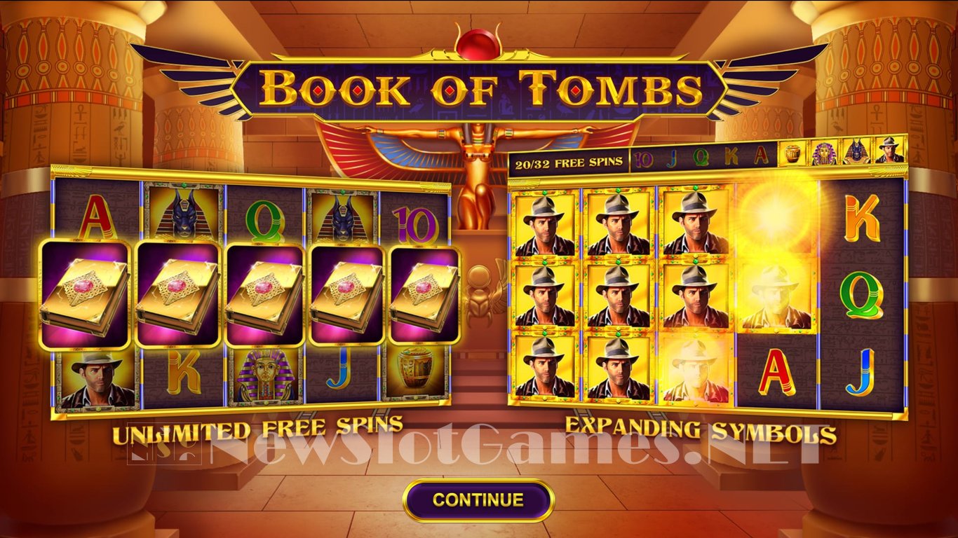 Book of Tombs Slot (Booming Games) Review 2024 & Demo Game