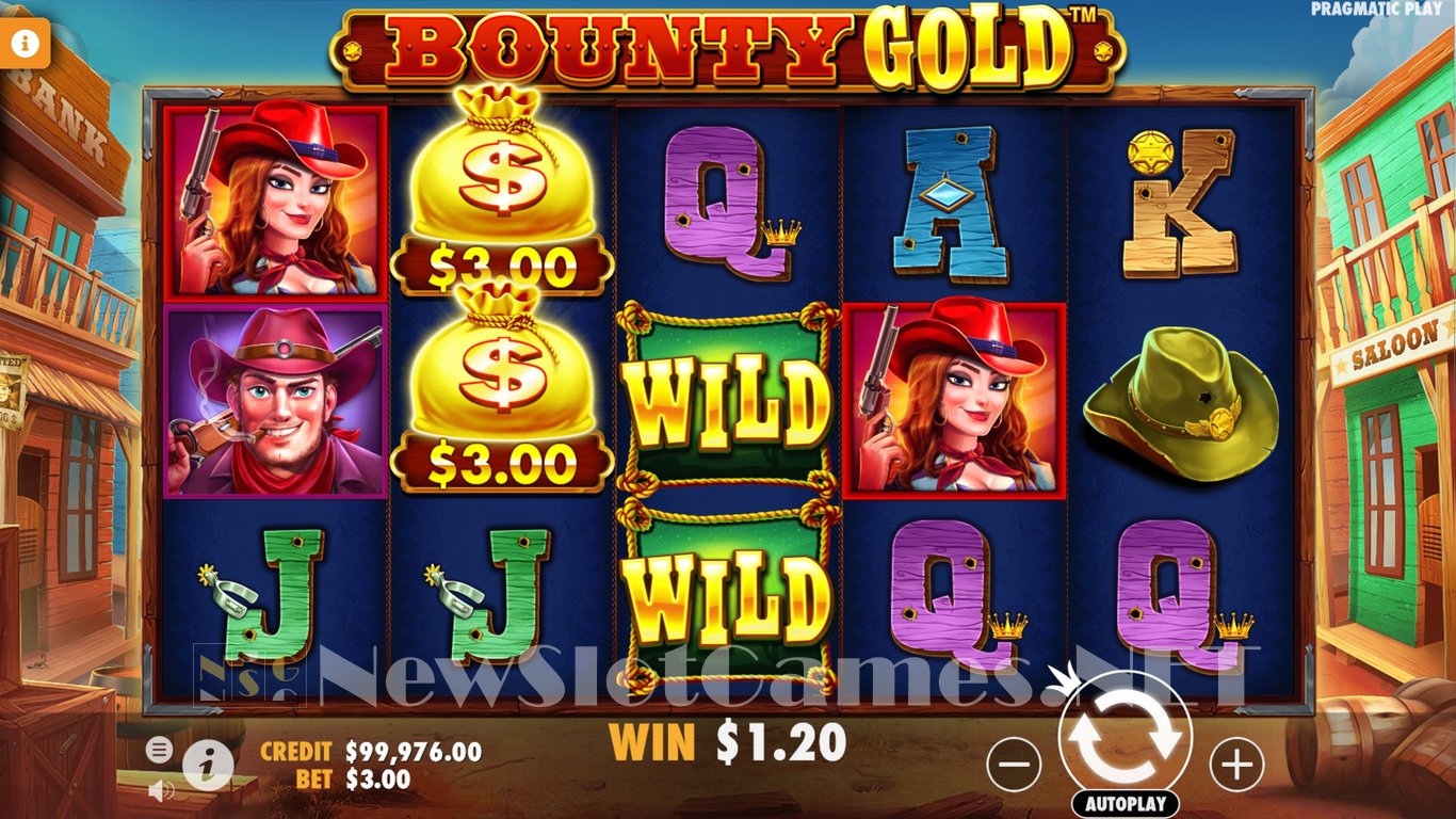 Bounty Gold Slot (Pragmatic Play) Review 2024 & Demo Game