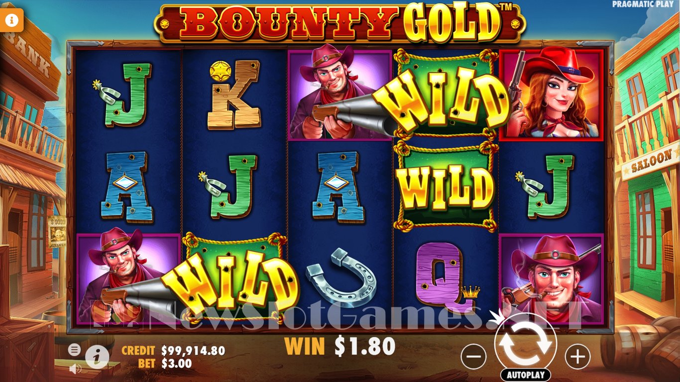 Bounty Gold Slot (Pragmatic Play) Review 2024 & Demo Game