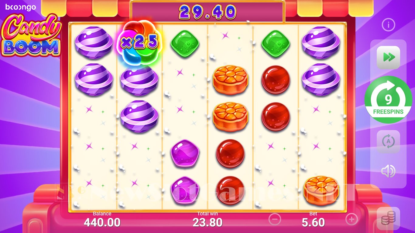 Candy Boom Slot (BNG (Booongo)) Review 2023 & Demo Game