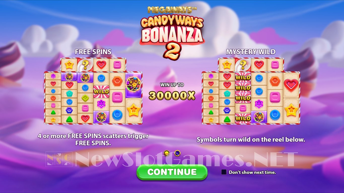 candyways bonanza 2 megaways demo