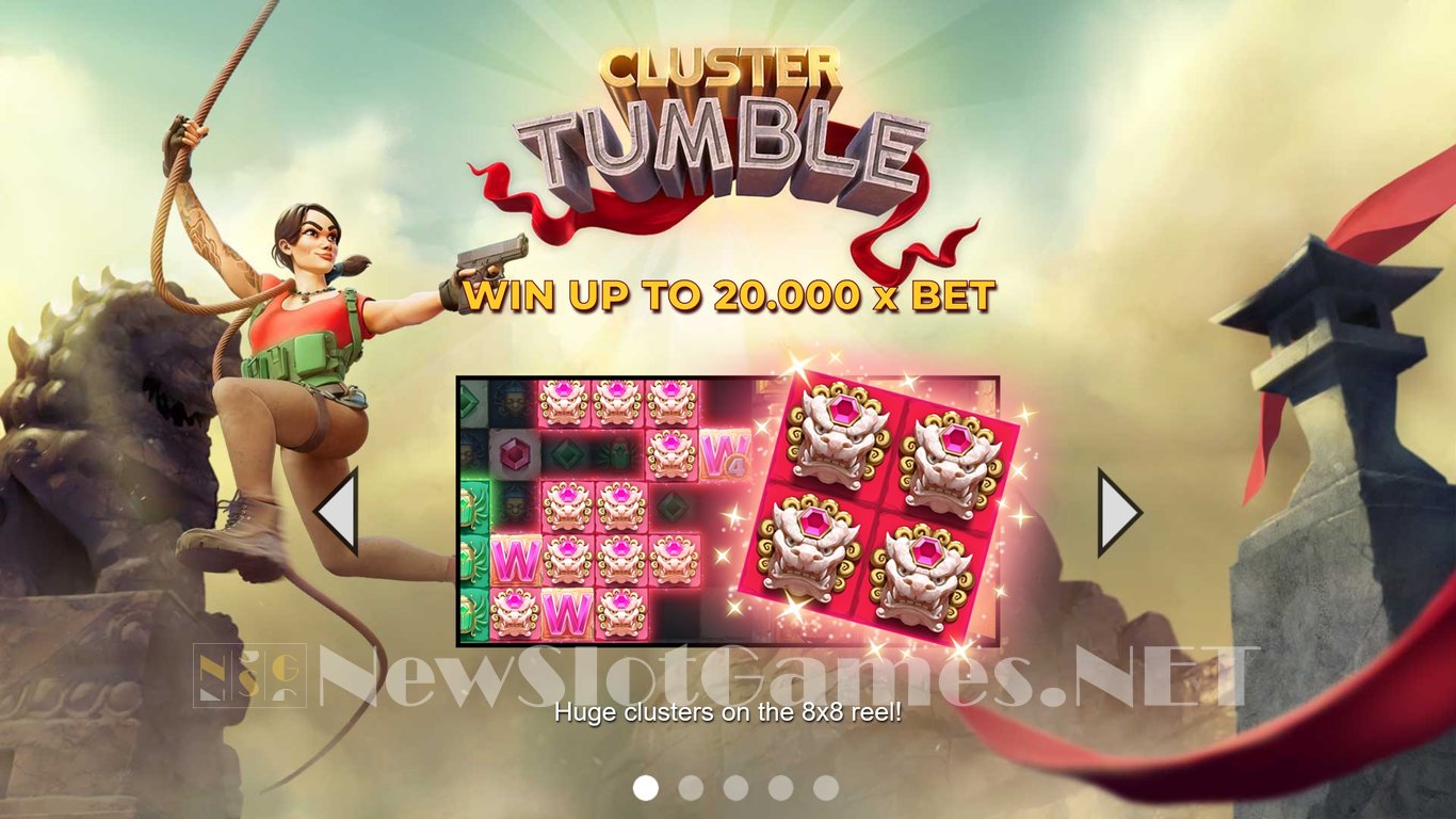 Cluster Tumble Relax Gaming Slot Review Free Play Casinos Bonuses