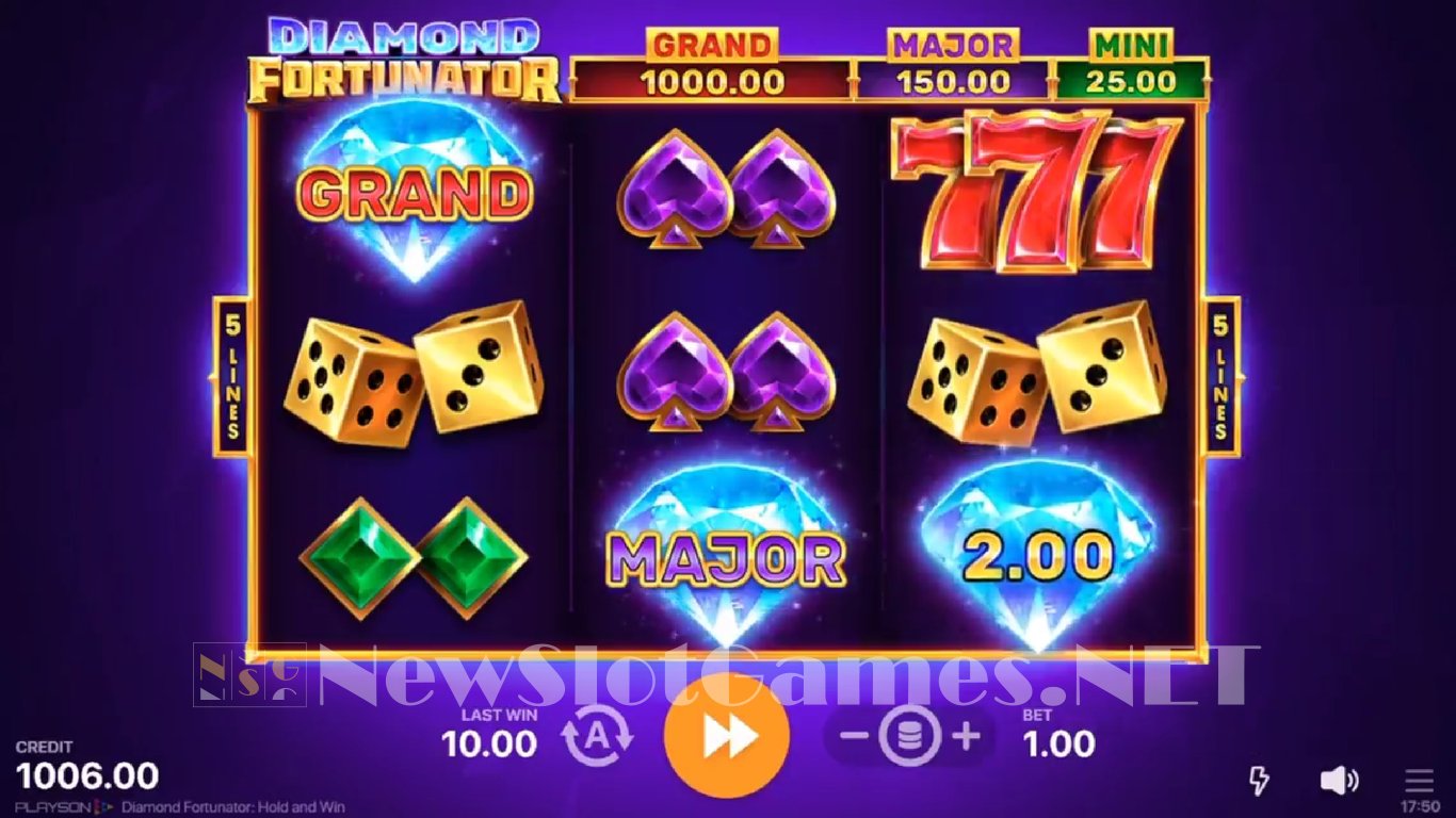 Diamond Fortunator Slot (Playson) Review 2024 & Demo Game