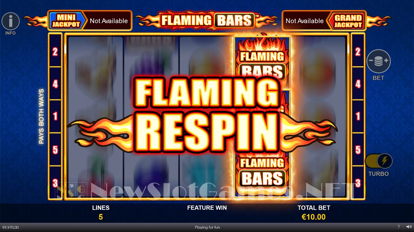 flaming seven free slots